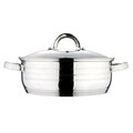 Oala cu capac Gourmet Line, Blaumann, 22 x 8 cm/ 2.75 L, inox, argintiu