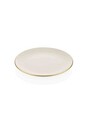 Set farfurii pentru desert, Mia, 742TMA3302, Ceramica, Crem