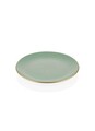Set farfurii pentru desert, Mia, 742TMA3309, Ceramica, Verde