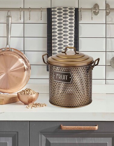 Cutie depozitare, Hermia, 742TMA7573, Auriu