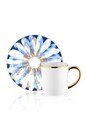Set cesti de cafea, Mia, 742TMA7553, Sticla, Multicolor