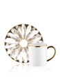 Set cesti de cafea, Mia, 742TMA7555, Sticla, Multicolor