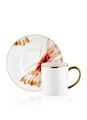 Set cesti de cafea, Mia, 742TMA7563, Sticla, Multicolor