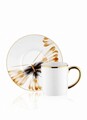 Set cesti de cafea, Mia, 742TMA7565, Sticla, Multicolor