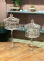 Platou pentru servire desert, Mia, 742TMA2811, Sticla, Transparent