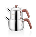 Ceainic, Hermia, 721NBL3130, Dishwasher - safe / Microwave - not safe / BPA Free, Otel/Cupru