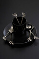 Set lingurite pentru ceai / cafea, Hermia, 283PLN1608, Argintiu