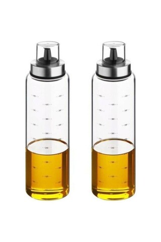 Set sticle dispenser ulei si otet, Hermia, 283PLN1209, Transparent