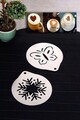 Set accesorii bucatarie, Hermia, 196RWE4115, Alb