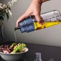 Set sticle dispenser ulei si otet, Rowe, 196RWE4405, Portelan, 550 ml, 2 piese, Gri