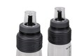 Set sticle dispenser ulei si otet, Rowe, 196RWE4405, Portelan, 550 ml, 2 piese, Gri