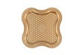 Set cesti de cafea, Rowe, 196RWE2520, Plastic, + 6 tavi servire 21 x 21 cm, Auriu