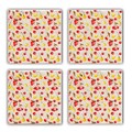 Set suporturi de pahare, Hermia, 366TYR1101, Multicolor