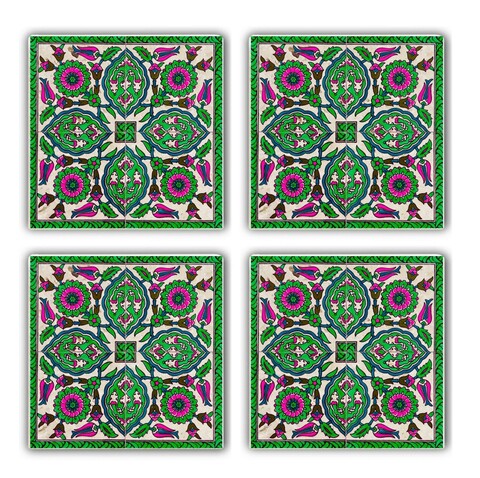 Set suporturi de pahare, Hermia, 366TYR1104, Multicolor