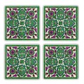 Set suporturi de pahare, Hermia, 366TYR1104, Multicolor