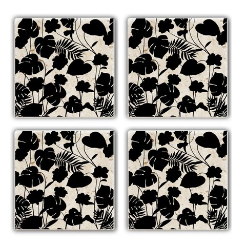 Set suporturi de pahare, Hermia, 366TYR1107, Multicolor