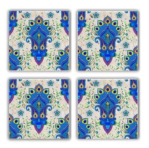 Set suporturi de pahare, Hermia, 366TYR1115, Multicolor