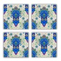 Set suporturi de pahare, Hermia, 366TYR1115, Multicolor