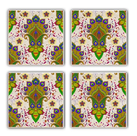 Set suporturi de pahare, Hermia, 366TYR1116, Multicolor