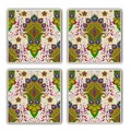 Set suporturi de pahare, Hermia, 366TYR1116, Multicolor
