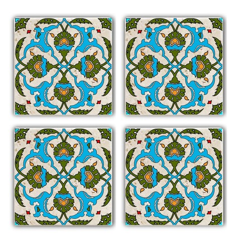 Set suporturi de pahare, Hermia, 366TYR1110, Multicolor