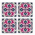 Set suporturi de pahare, Hermia, 366TYR1111, Multicolor
