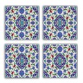 Set suporturi de pahare, Hermia, 366TYR1114, Multicolor