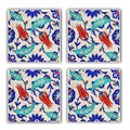 Set suporturi de pahare, Hermia, 366TYR1112, Multicolor