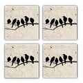Set suporturi de pahare, Hermia, 366TYR1131, Multicolor