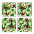 Set suporturi de pahare, Hermia, 366TYR1117, Multicolor