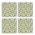 Set suporturi de pahare, Hermia, 366TYR1129, Multicolor