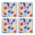 Set suporturi de pahare, Hermia, 366TYR1144, Multicolor