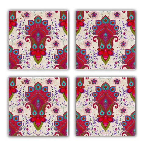 Set suporturi de pahare, Hermia, 366TYR1157, Multicolor