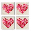 Set suporturi de pahare, Hermia, 366TYR1145, Multicolor