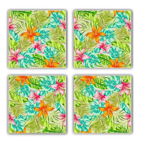 Set suporturi de pahare, Hermia, 366TYR1121, Multicolor