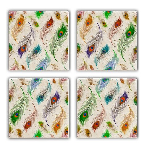 Set suporturi de pahare, Hermia, 366TYR1123, Multicolor