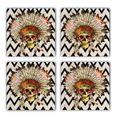 Set suporturi de pahare, Hermia, 366TYR1149, Multicolor