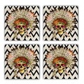Set suporturi de pahare, Hermia, 366TYR1149, Multicolor