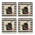 Set suporturi de pahare, Hermia, 366TYR1150, Multicolor