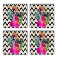 Set suporturi de pahare, Hermia, 366TYR1152, Multicolor