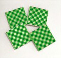 Set suporturi de pahare, Hermia, 366TYR1221, 10 x 10 x 1 cm, 4 piese, Multicolor