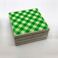 Set suporturi de pahare, Hermia, 366TYR1221, 10 x 10 x 1 cm, 4 piese, Multicolor