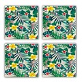 Set suporturi de pahare, Hermia, 366TYR1127, Multicolor