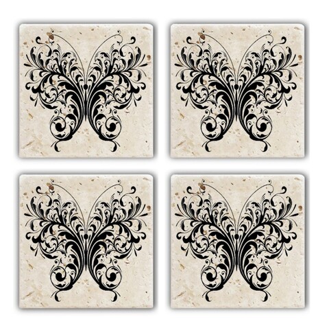 Set suporturi de pahare, Hermia, 366TYR1139, Multicolor