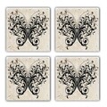 Set suporturi de pahare, Hermia, 366TYR1139, Multicolor