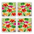 Set suporturi de pahare, Hermia, 366TYR1128, Multicolor