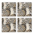 Set suporturi de pahare, Hermia, 366TYR1140, Multicolor