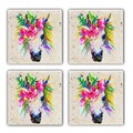 Set suporturi de pahare, Hermia, 366TYR1154, Multicolor
