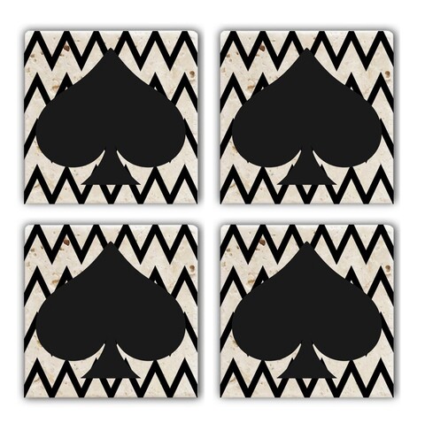 Set suporturi de pahare, Hermia, 366TYR1159, Multicolor