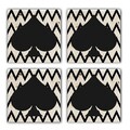 Set suporturi de pahare, Hermia, 366TYR1159, Multicolor
